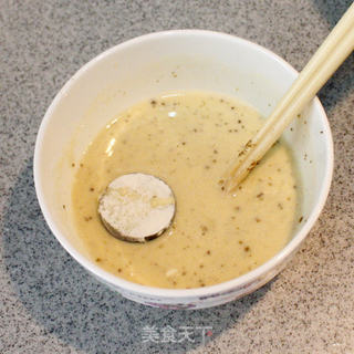 记忆中的儿时美食-----蛋香茄饼的做法步骤:7