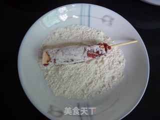 炸牛肉杏仁的做法步骤:12