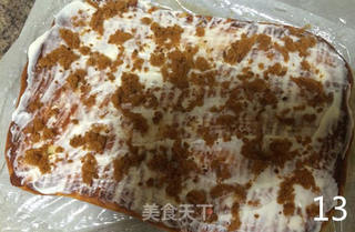 肉松面包卷的做法步骤:13