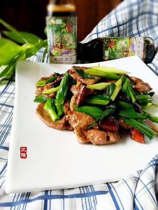 蒜香猪肝的做法步骤:6
