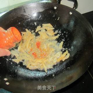 麻辣风干鱼丝的做法步骤：6