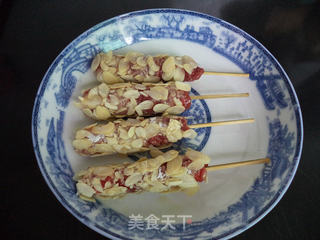 炸牛肉杏仁的做法步骤:15