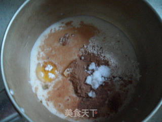 可可螺旋面包的做法步骤:4