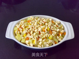 芝士烤山药的做法步骤:7