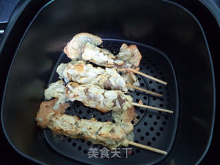 炸牛肉杏仁的做法步骤:19
