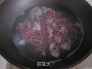 紫薯手擀面的做法步骤:11