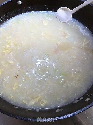 海米疙瘩汤的做法步骤:15