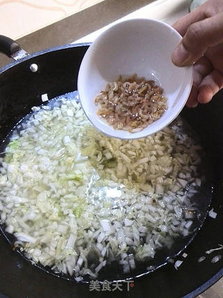 海米疙瘩汤的做法步骤:8