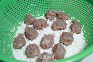 家乡特色美食:珍珠丸子的做法步骤:5