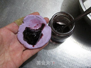 蓝莓之恋汤圆的做法步骤:5
