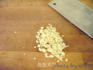 双菇扒油菜的做法步骤:4