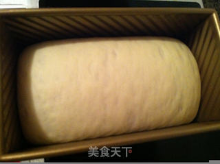 紫甘蓝双色土司的做法步骤:7