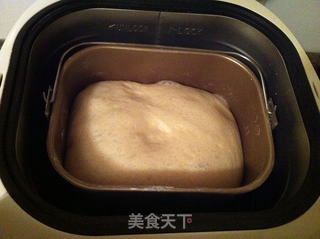 紫甘蓝双色土司的做法步骤：2
