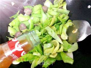 牛筋丸炖芥菜头的做法步骤:7
