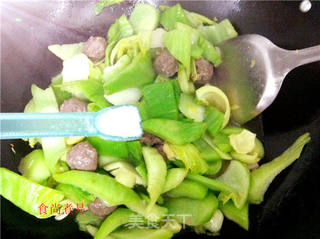 牛筋丸炖芥菜头的做法步骤:9