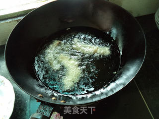 辣炒鱼柳的做法步骤:8