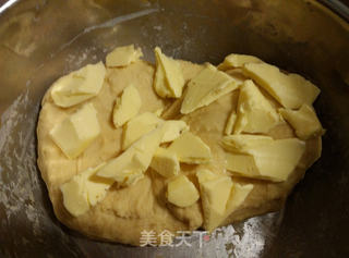 幸福香甜圏——蔓越莓奶酪面包圏的做法步骤:4