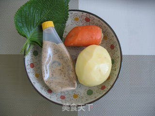 凹了造型的【土豆泥沙拉】的做法步骤：1