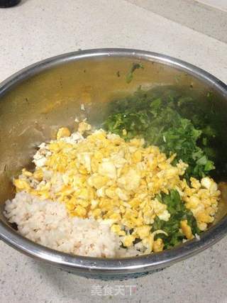 芹菜莲藕汤饺的做法步骤:3
