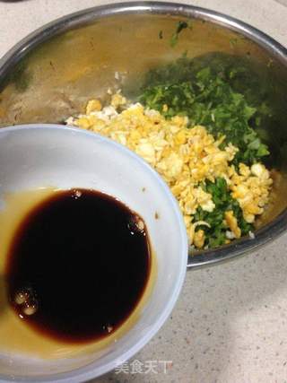 芹菜莲藕汤饺的做法步骤:4