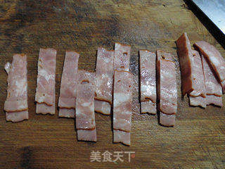 韭菜培根炒鸡蛋的做法步骤：4