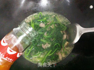 上汤菠菜的做法步骤:13