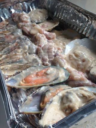 什锦海鲜拼盘的做法步骤:3