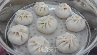 梅干菜肉包的做法步骤:18