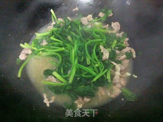 上汤菠菜的做法步骤:11