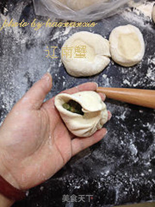 茴香肉饼的做法步骤：7