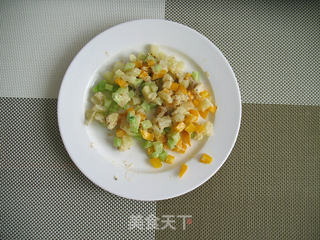 薯片三文鱼沙拉的做法步骤:5
