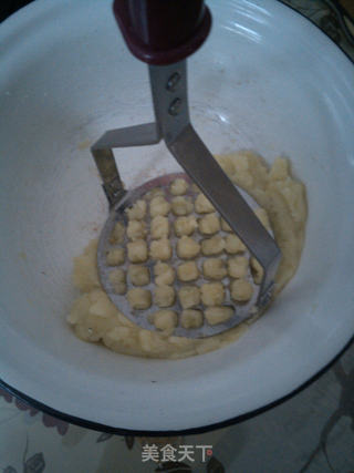 鸭胸土豆泥意面的做法步骤:4