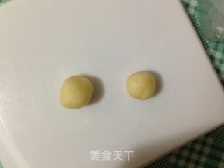 仿蘑菇力饼干的做法步骤:5