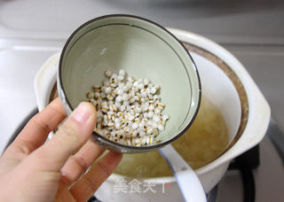 【海参雪莲木瓜船】:美丽女人的甜蜜糖水的做法步骤:6
