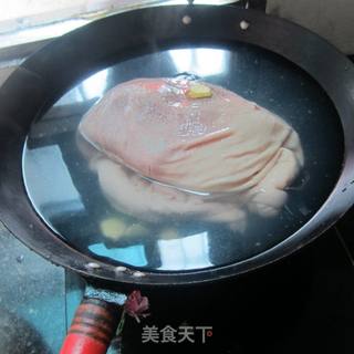 猪肚鸡---辅乳期汤煲的做法步骤:9