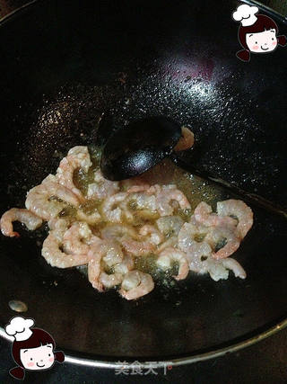 仙草阁私房菜(虾兵蟹将)-腊月记食腊月十一(大虾炒秋葵)的做法步骤:4