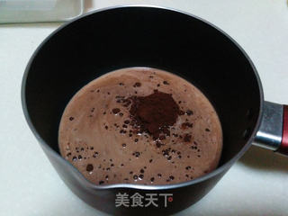 花生可可牛轧糖-淡奶油版的做法步骤：4
