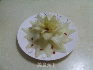 翠玉莲花的做法步骤:4