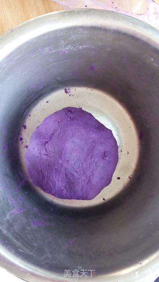 紫薯奶酪球的做法步骤:5