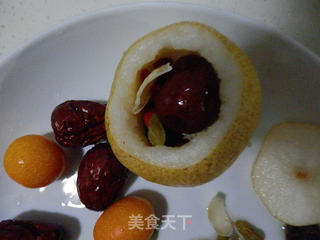 八宝布袋梨的做法步骤:4