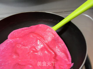 【玫瑰花可丽饼】: 予人玫瑰手有余香的做法步骤:10