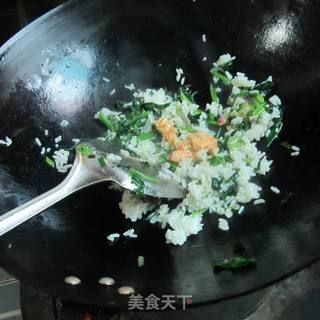 乳香菠菜饭的做法步骤：9