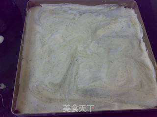 双色蜂蜜蛋糕卷的做法步骤:15
