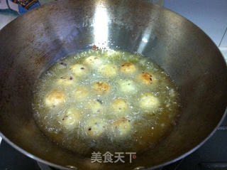 圆葱豆腐豆渣丸子的做法步骤:11