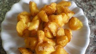 晶莹剔透~拔丝地瓜的做法步骤:3