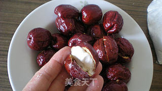 甜品~双色蜜枣的做法步骤:4