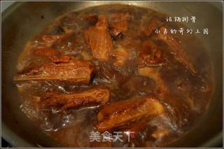 话梅排骨的做法步骤:16