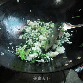 乳香菠菜饭的做法步骤：7