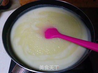 原味花生牛轧糖-淡奶油版的做法步骤:6
