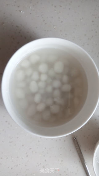 赤豆桂花酒酿元宵的做法步骤:6